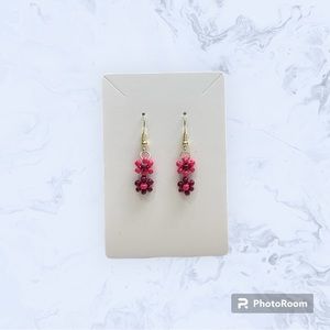 Handmade beaded earrings
